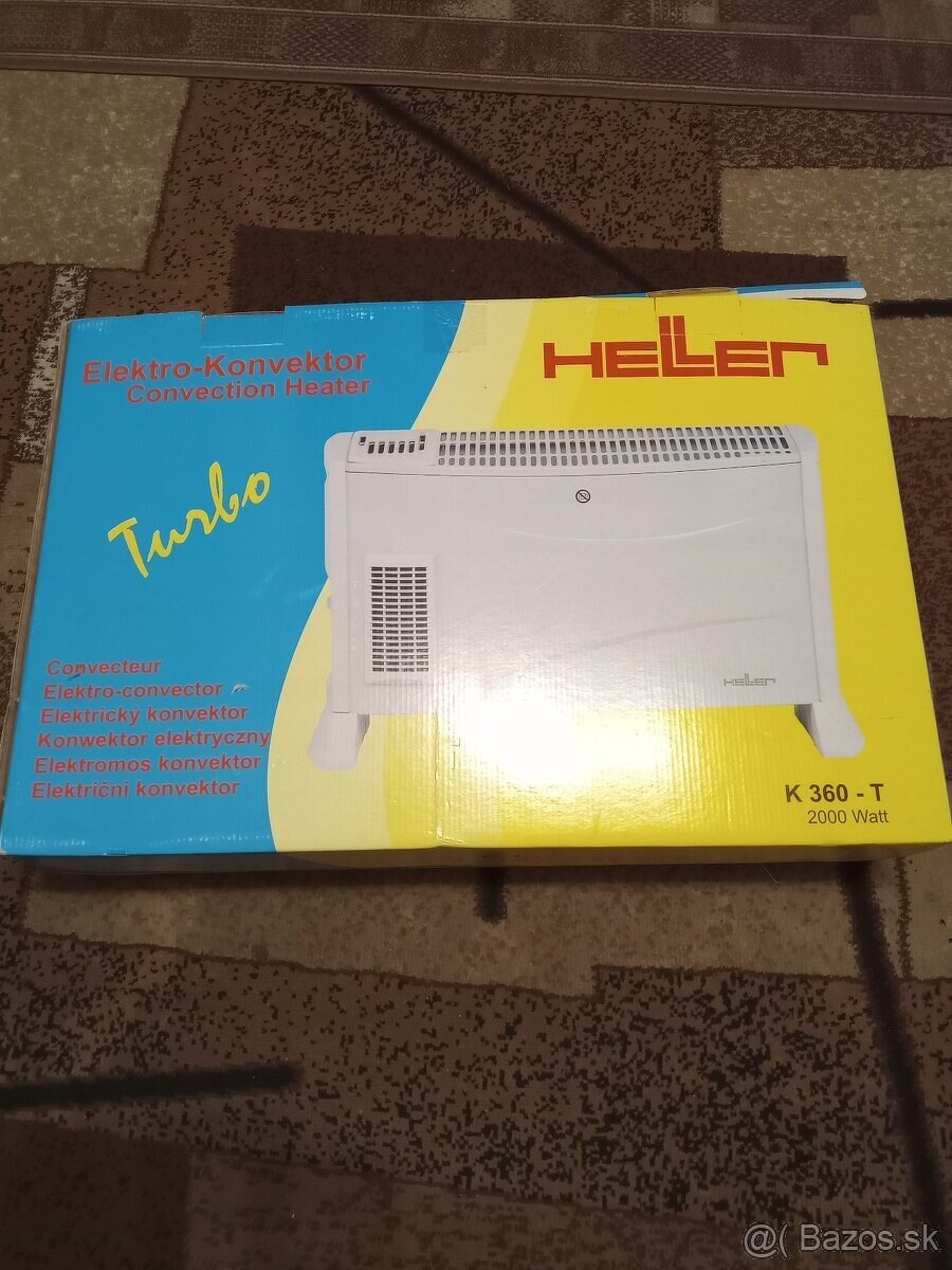Elektro konvektor Heller K360T - 2
