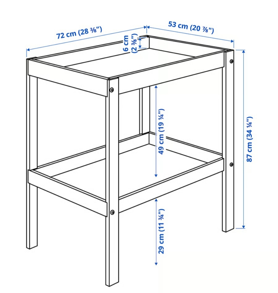 Prebalovaci pult Ikea - 2