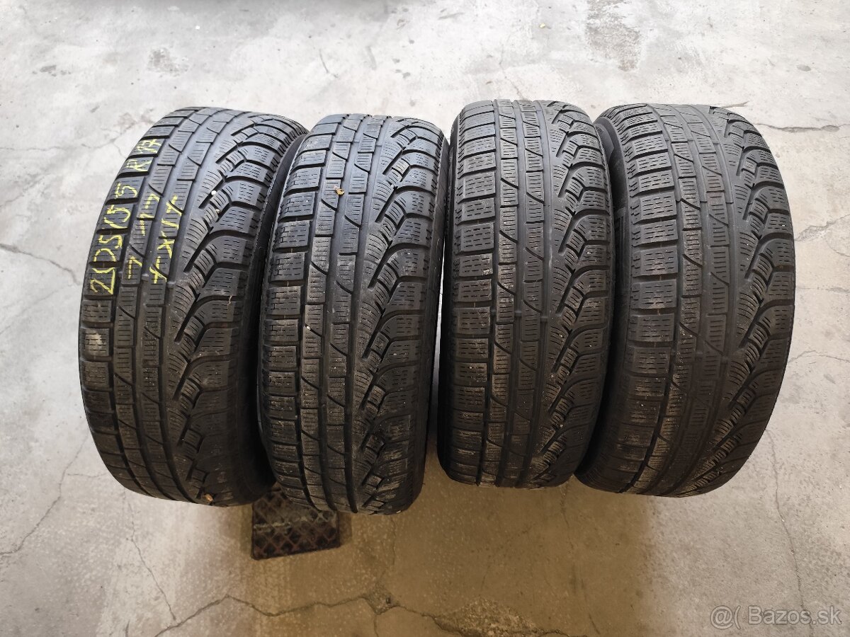 Mini sada alu+pneu 205/55 17" - 2