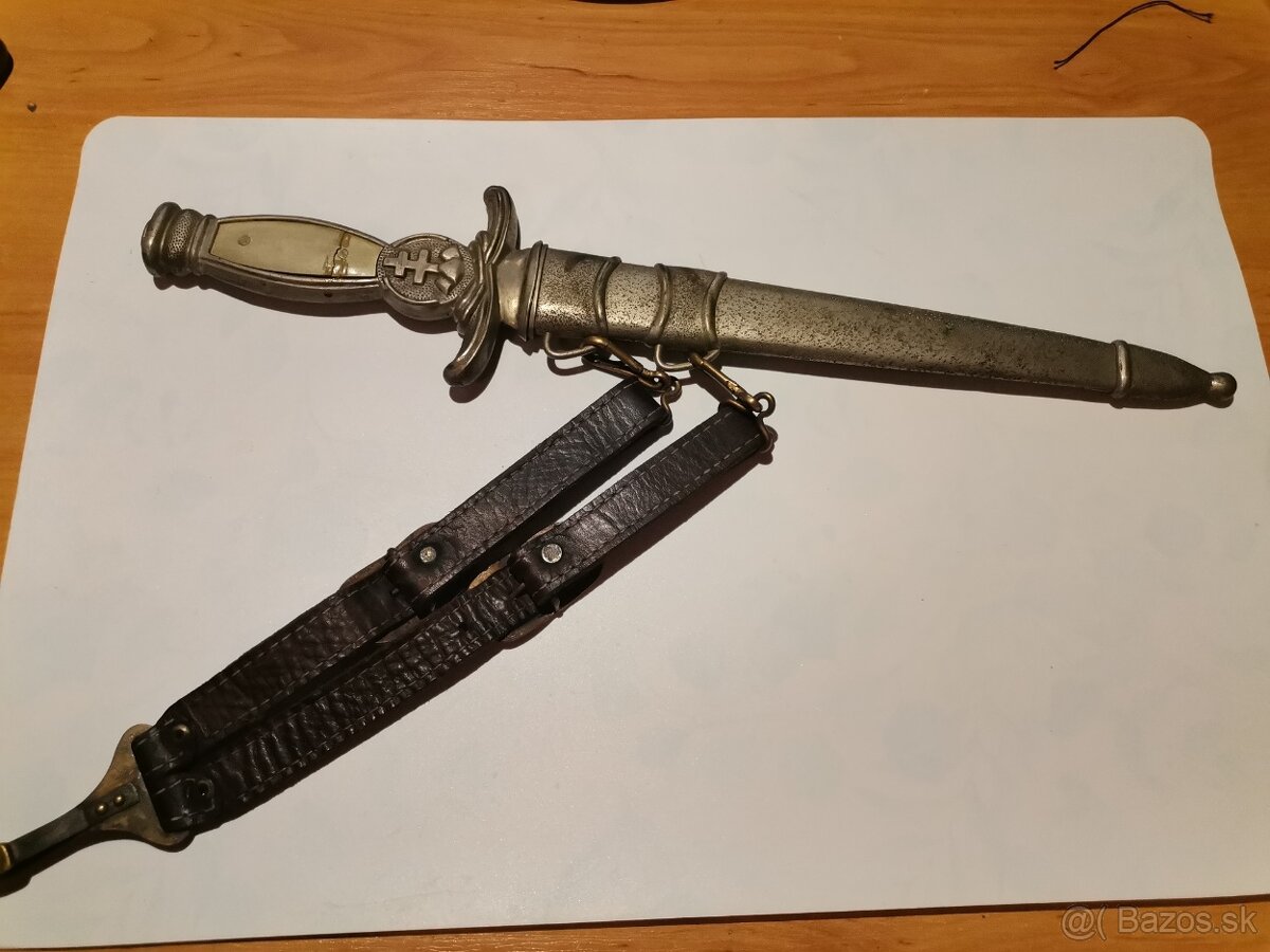 slovenský štát - dôstojnícky kordík so závesom - 2