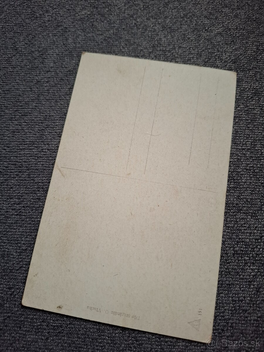 Stará pohľadnica Nad Tatrou sa blýska - 2