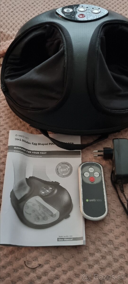 Masážny prístroj na nohy Shiatsu 3v 1 - 2