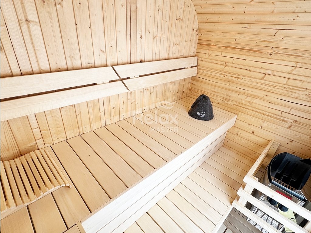 Sauna Cube Midi- smrk - 2
