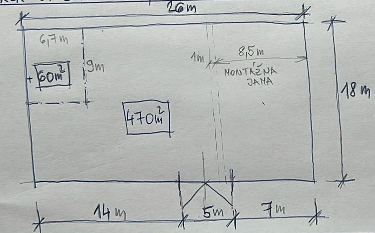 Autodielňa výrobný skladový priestor - 2