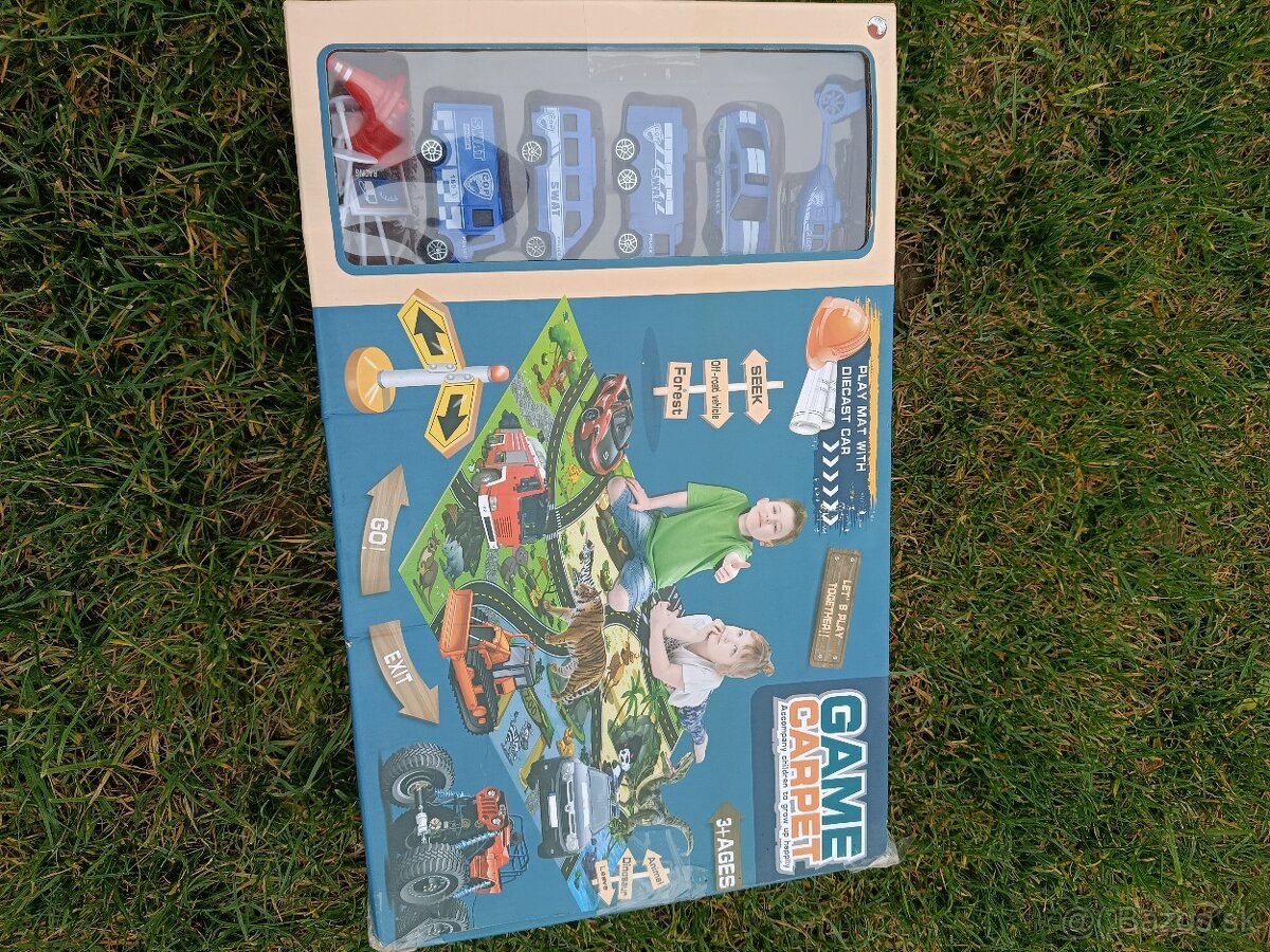 Autíčka s kobercekom - 2