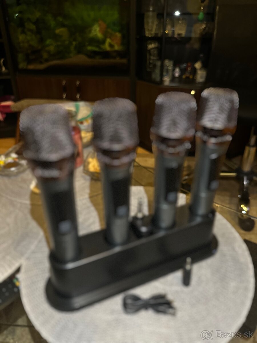 Bezdrôtové VHF mikrofóny + príslušenstvo - 2