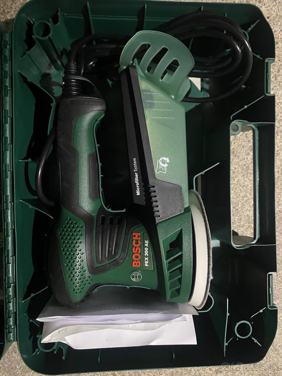 Úplne nová Excentrická brúska BOSCH PEX 300 AE – 270W - 2