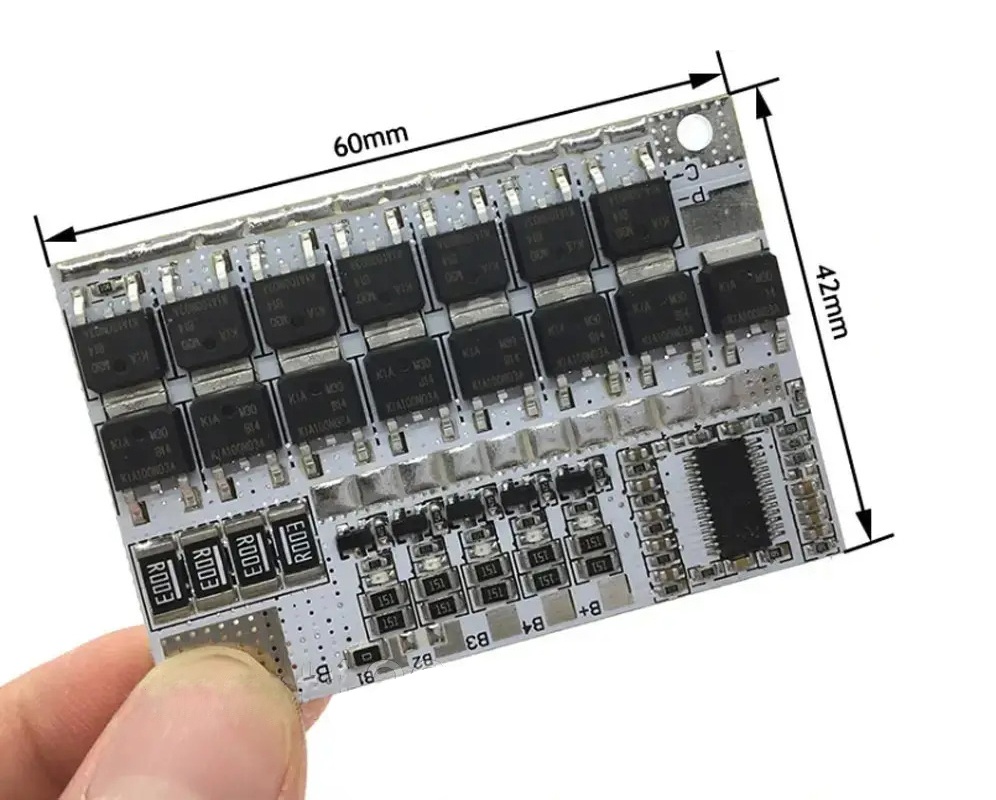 BMS 4S modul pre lítiové batérie - 2