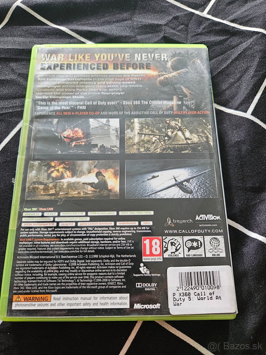 call of duty world at war xbox 10e - 2