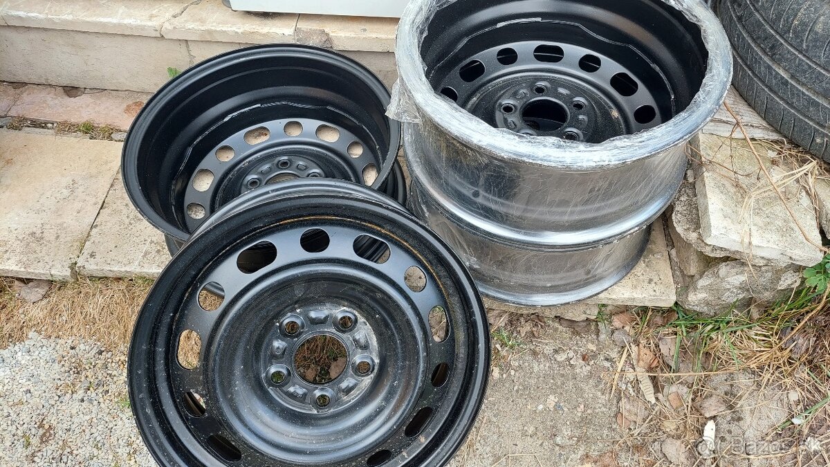 Plechove disky 5x114,3 16" - 2