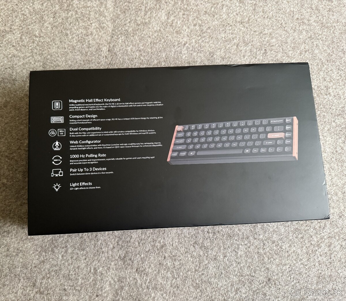 Keychron K6 HE - Special Edition - Black - 2