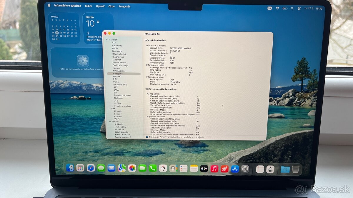 Macbook Air 13M2 (2022) 100% stav - 2