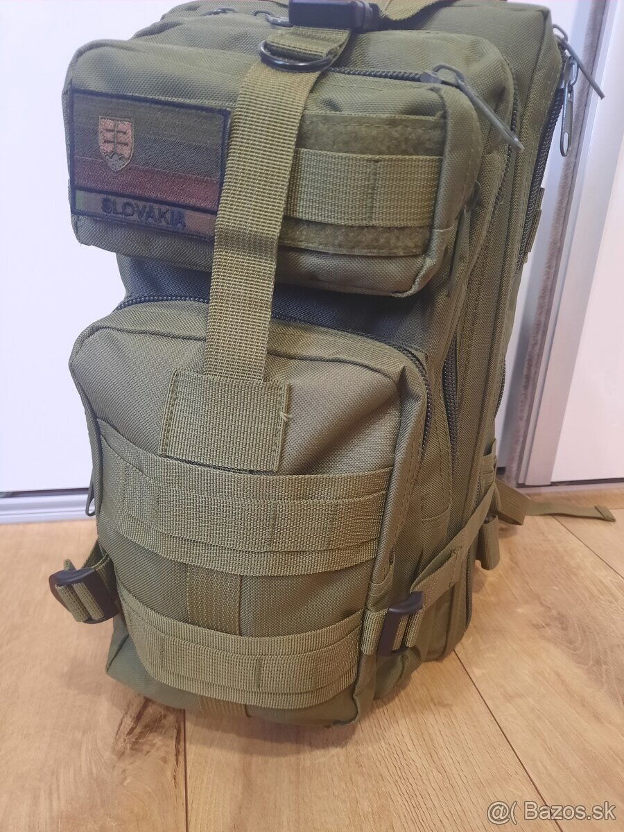 Taktický batoh zelený 40 L - 2
