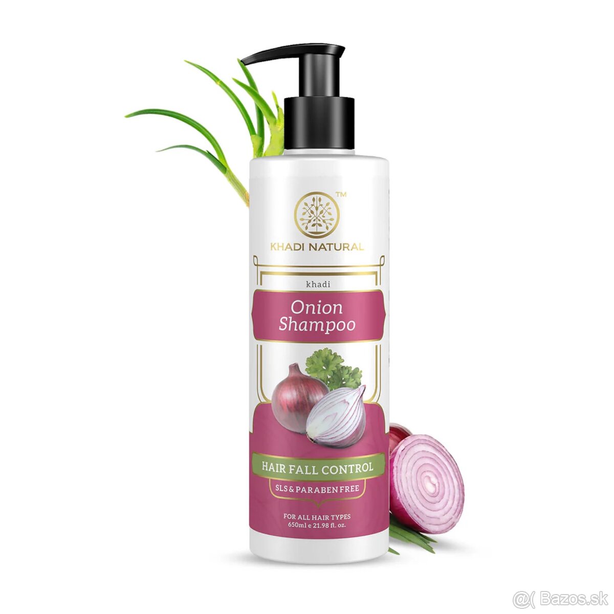 Khadi Natural - Cibuľový šampón 650ml - 2