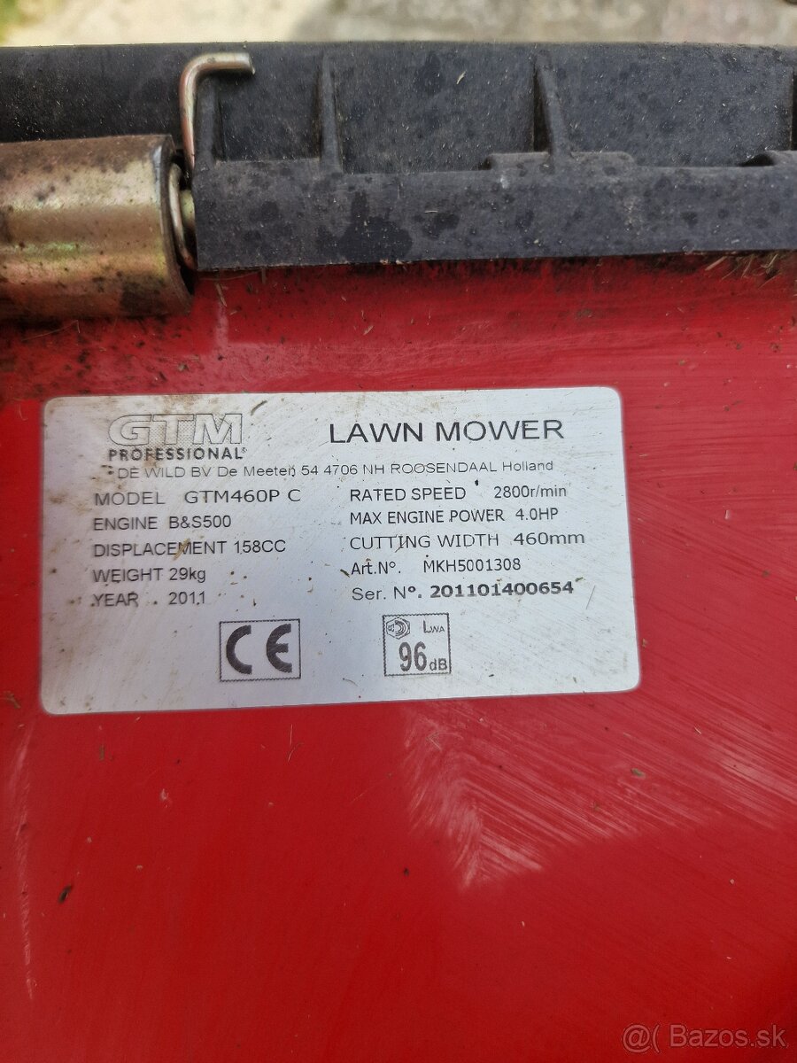 Kosačka GTM Professional GTM460 P C - 2