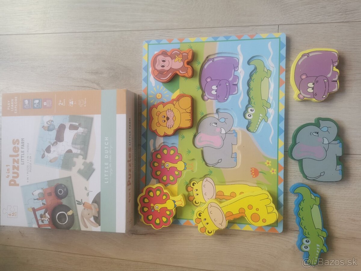 Puzzle, vkladacky - 2