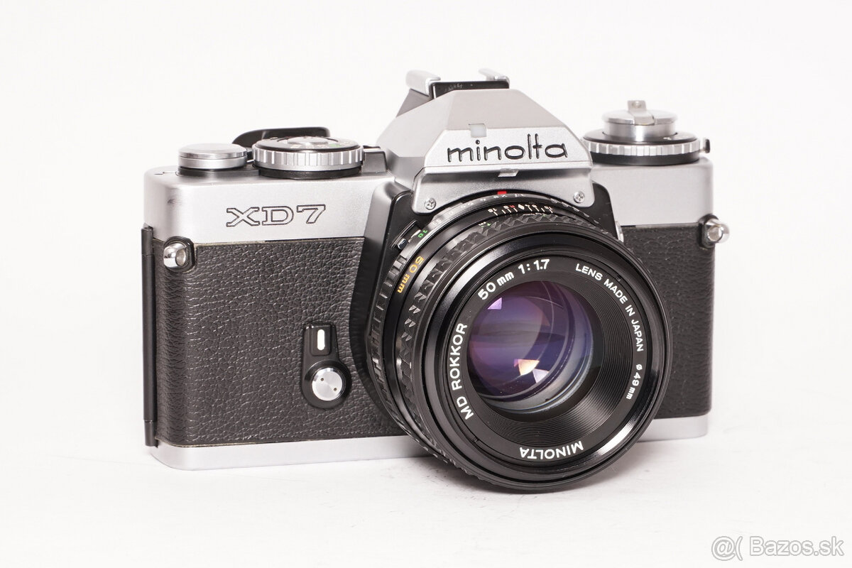 Minolta XD7, MD Rokkor 50mm/1,7 - 2