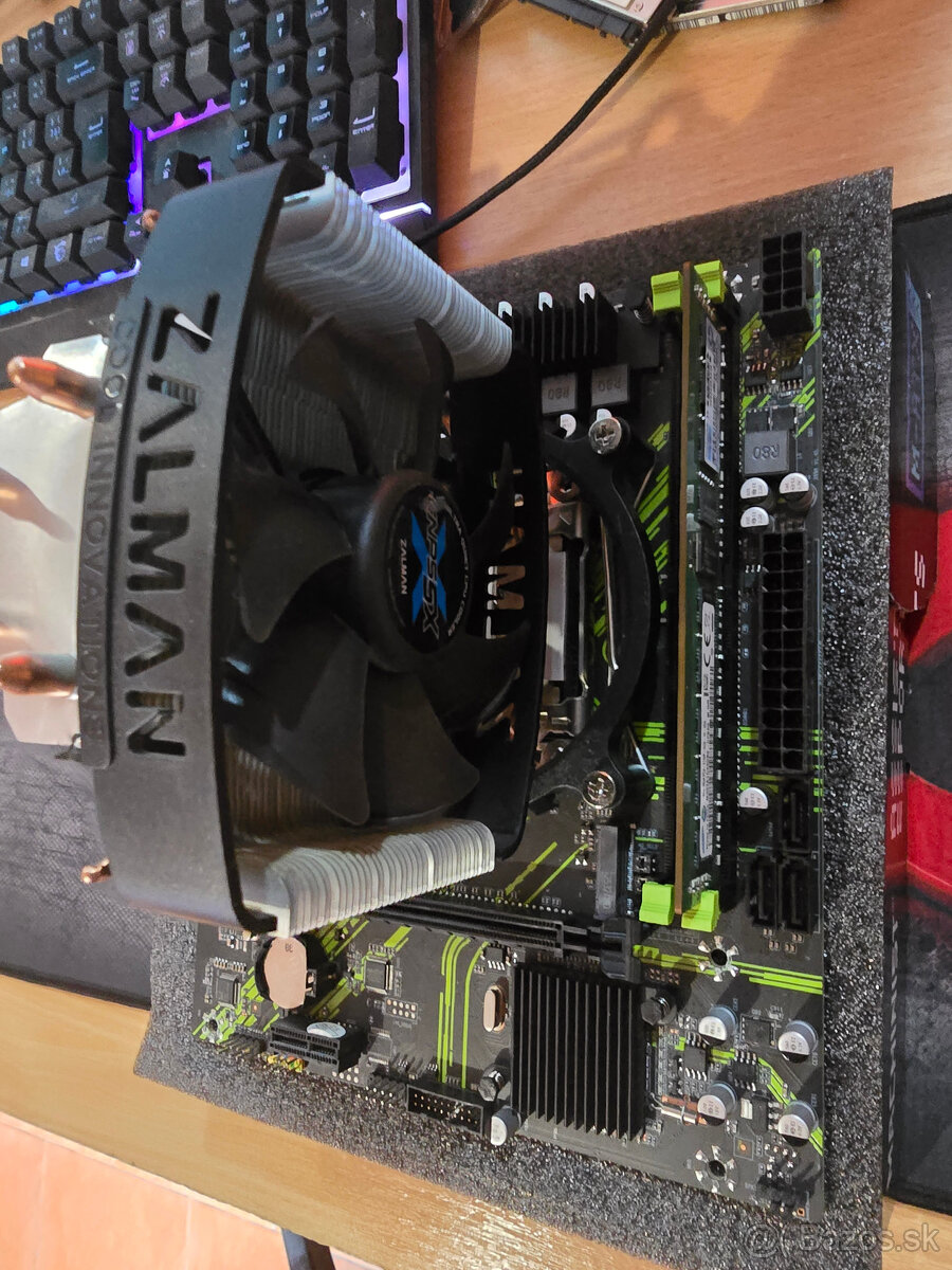 Zakl. doska X99+cpu Xeon E5 2640V4+16gb ddr4 ecc - 2