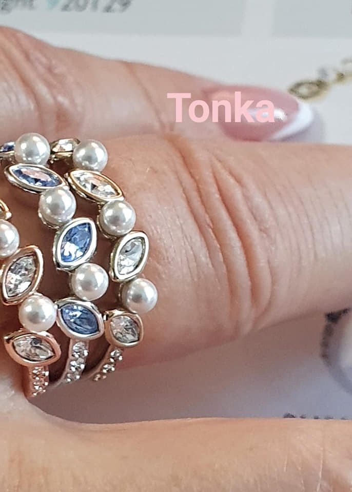 Pierre Lang - Prsteň a prívesok RH, GO - 2