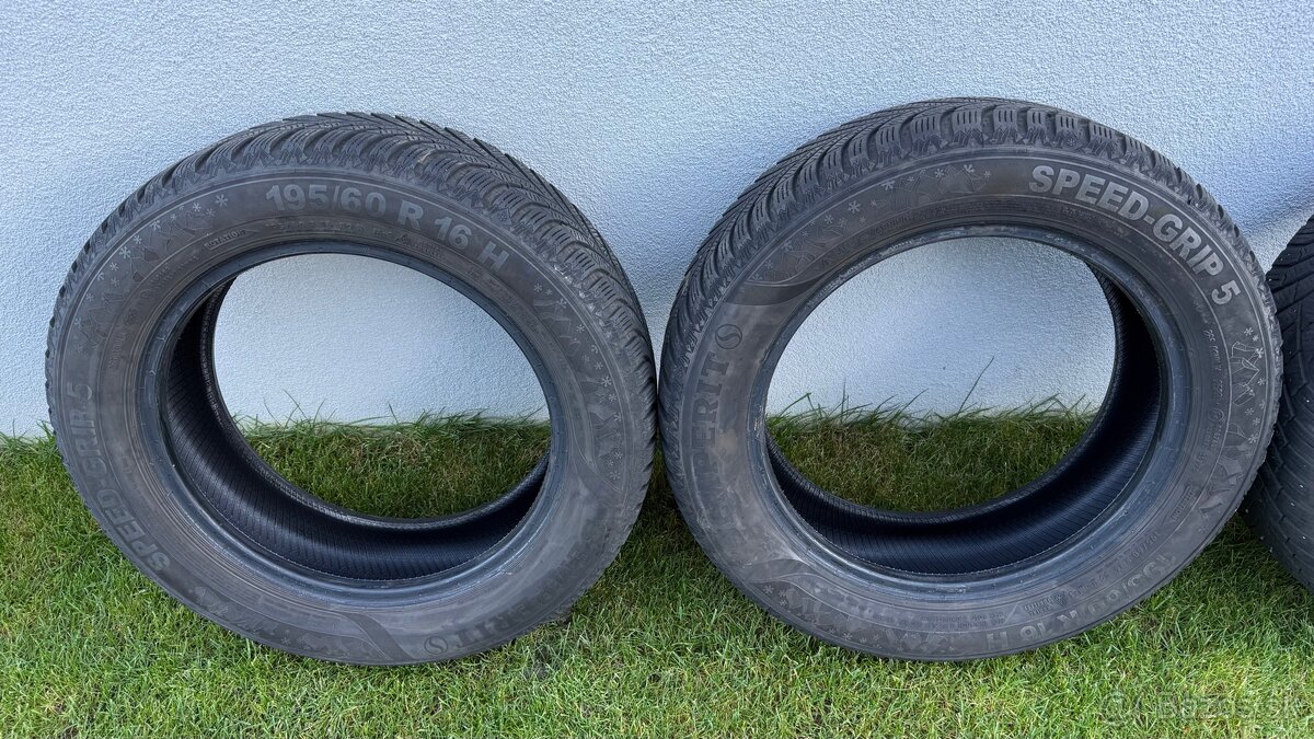 Zimné pneumatiky 195/60 R16 - 4 ks - 2