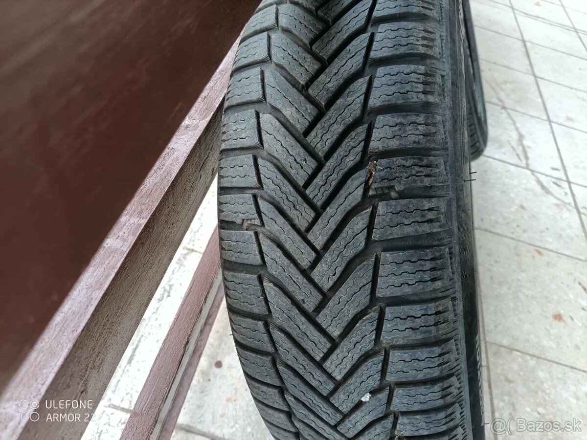 Predám zimné kolesá 5x112 , 195/65 r15 - 2