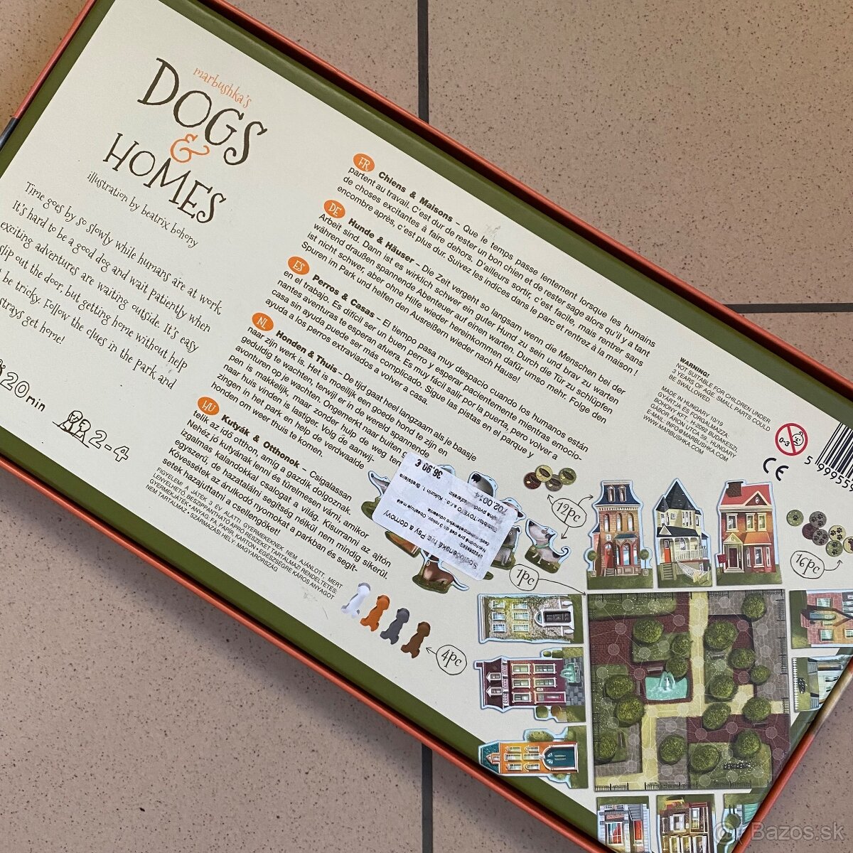 Spoločenská hra Marbushka - Psy a domy - 2