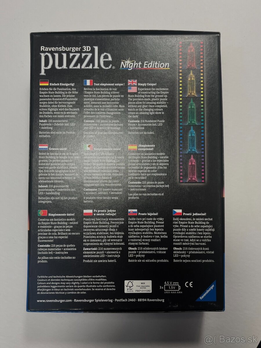 Ravensburger 3D puzzle Empire State Building - 2