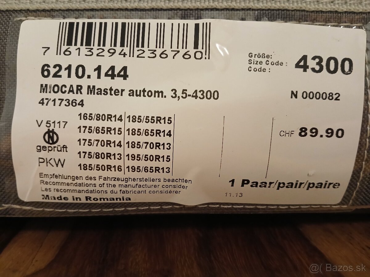 Snehové reťaze R14, R15, R16 - 2