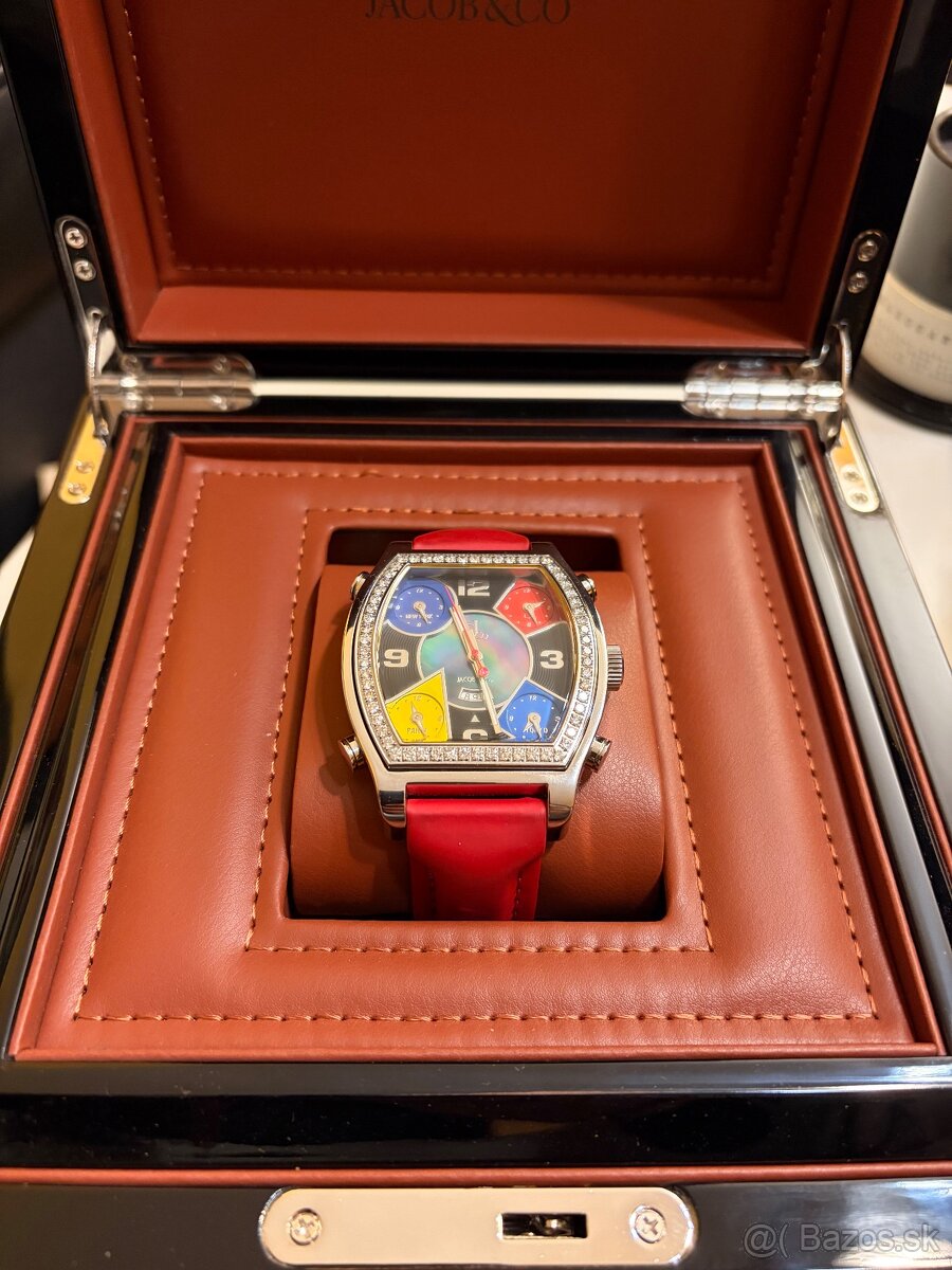 Predám luxusné hodinky Jacob & Co. Five Time Zone - 2