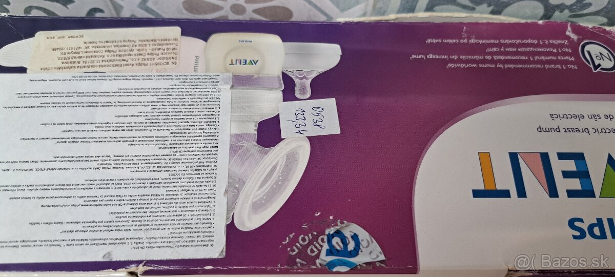 Elektrická odsávačka AVENT - 2