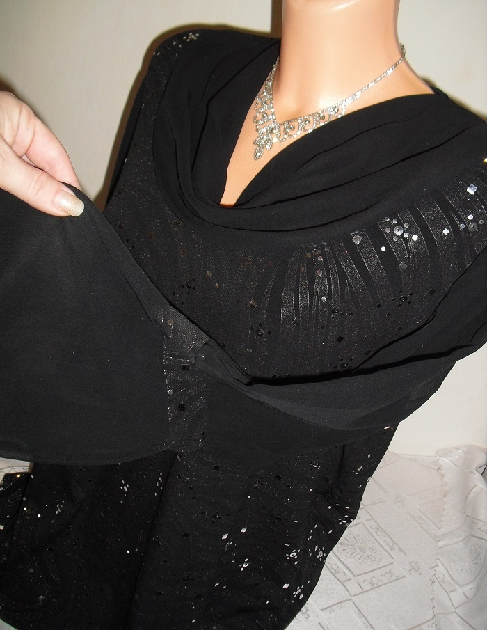 Luxusna spolocenska tunika - 2