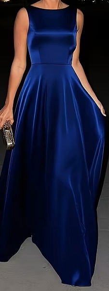 elegantné modré S - 2