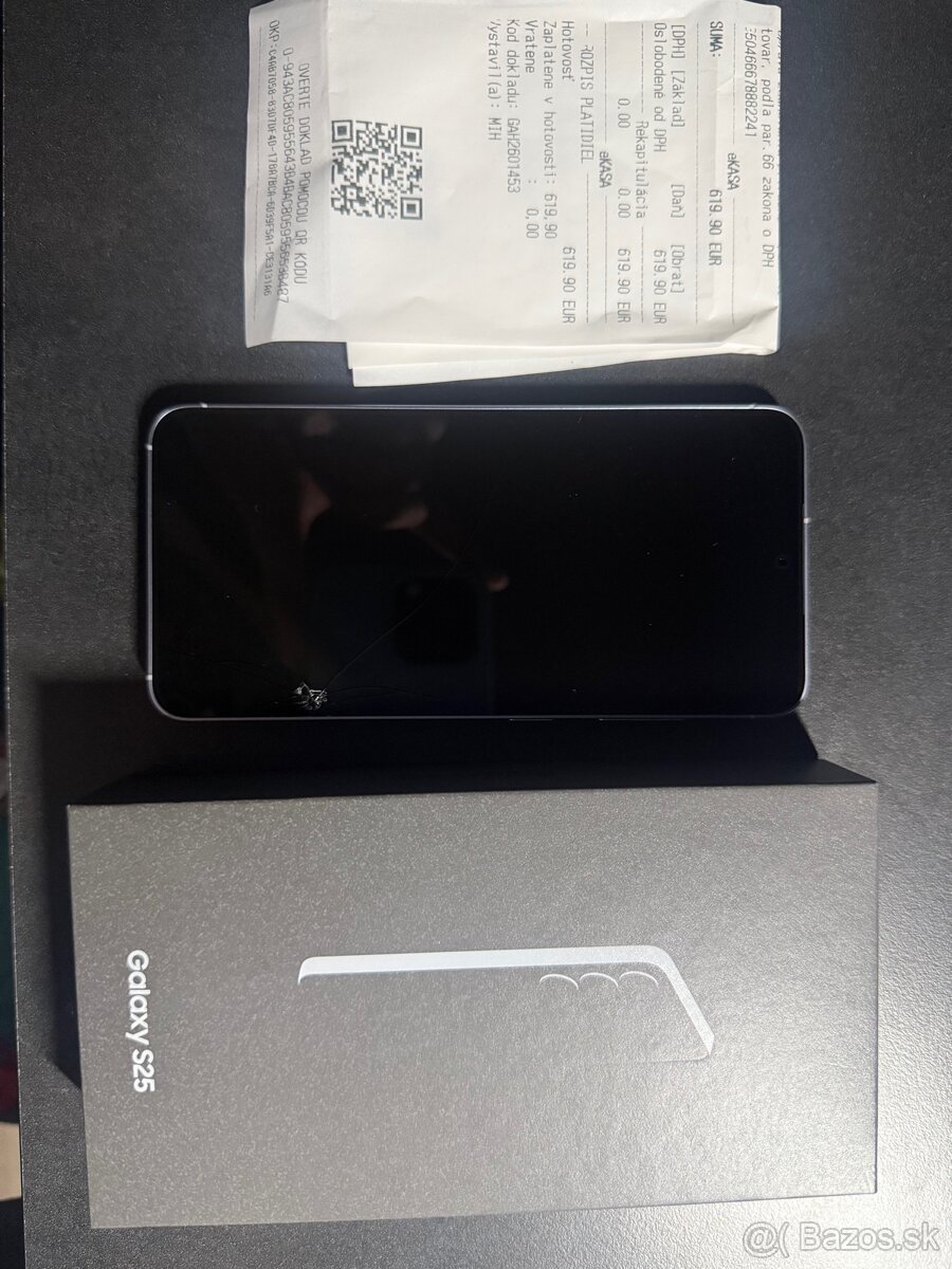 Samsung Galaxy S25 – Poškodený displej - 2