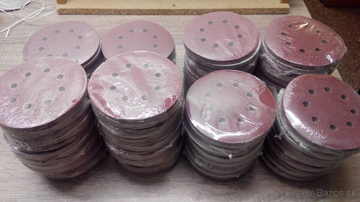 Brusne papierové kotúče 125mm a 150mm - 2