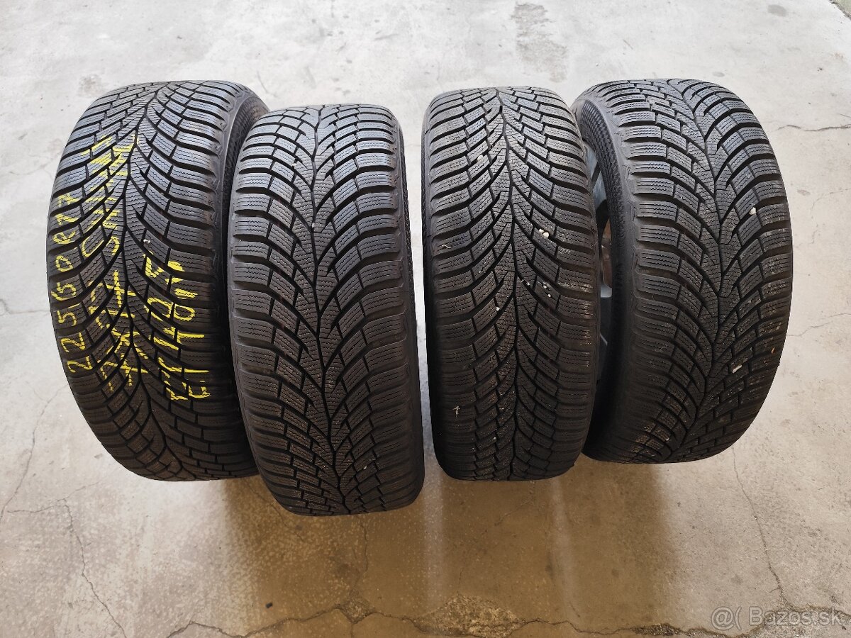 Mercedes sada disky pneu zimne 225/50 r17 - 2