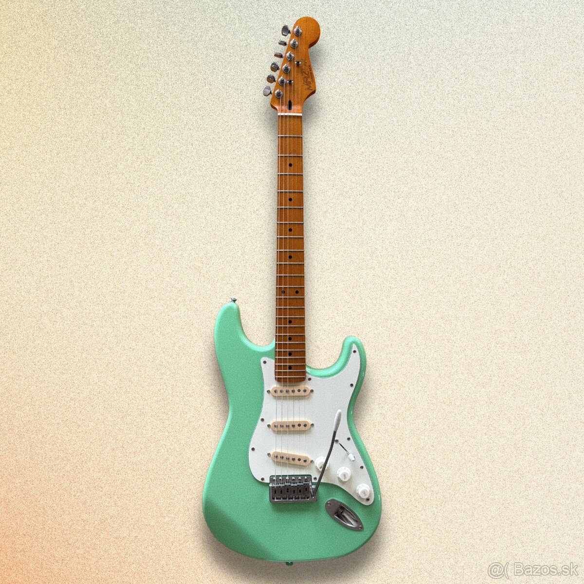 Handmade Vintage 60's Surf Green Stratocaster - 2