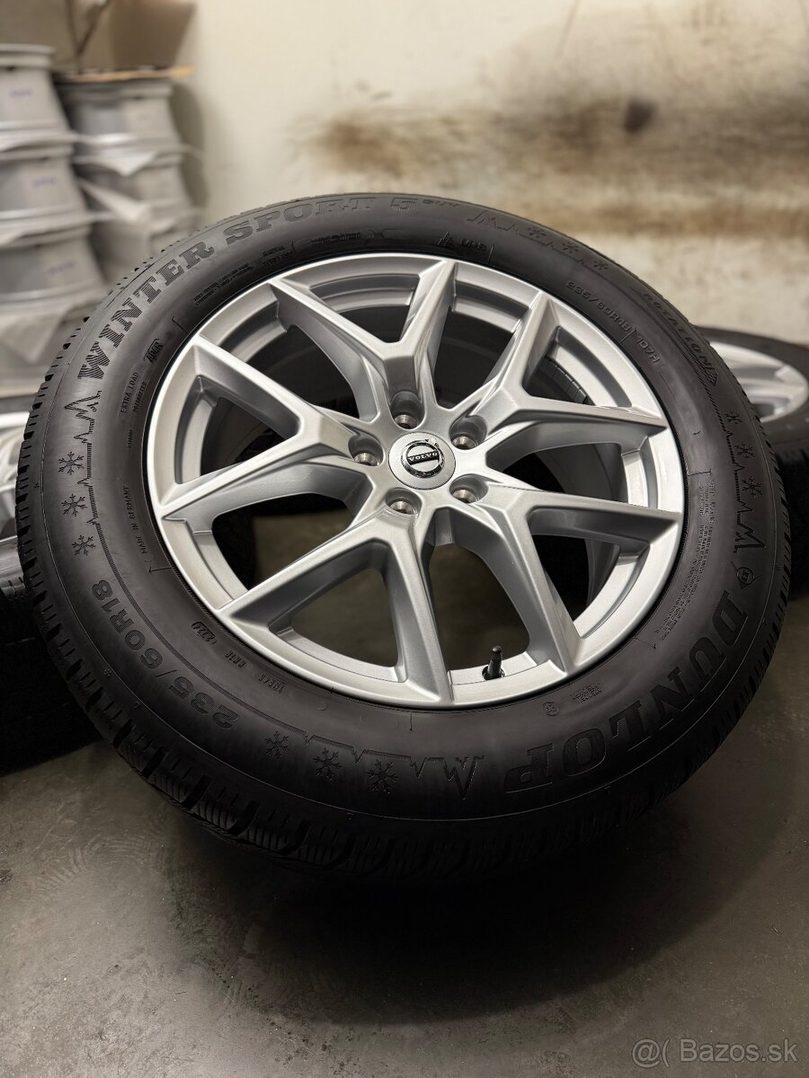 Zimná sada 5x108 R18 , 235/60/18 Volvo XC 60 Dunlop - 2