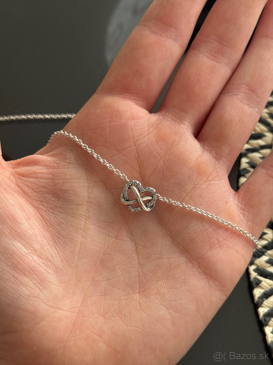 Pandora strieborný náhrdelník - 2