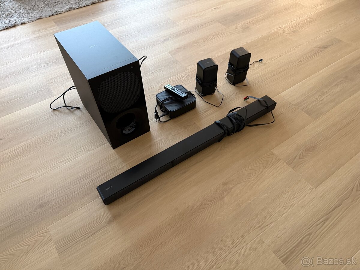 Domáce kino Sony HT-S40R, Dolby audio 5.1 - 2
