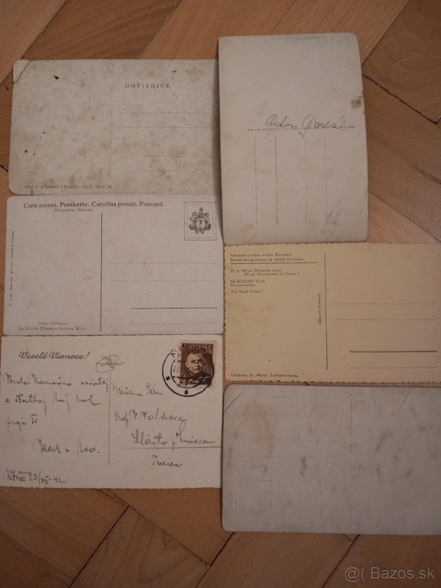 Staré dobové pohľadnice - 2
