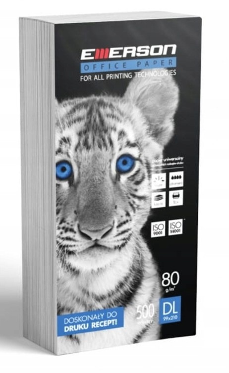 Kancelársky papier formát DL 80 g 500 listov - 2