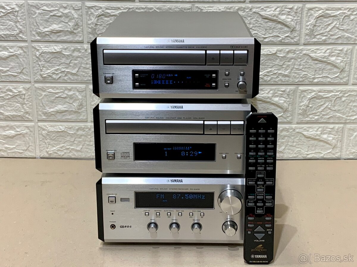 Yamaha RX-E400 + Yamaha CDX-E400 + Yamaha KX-E300 - 2
