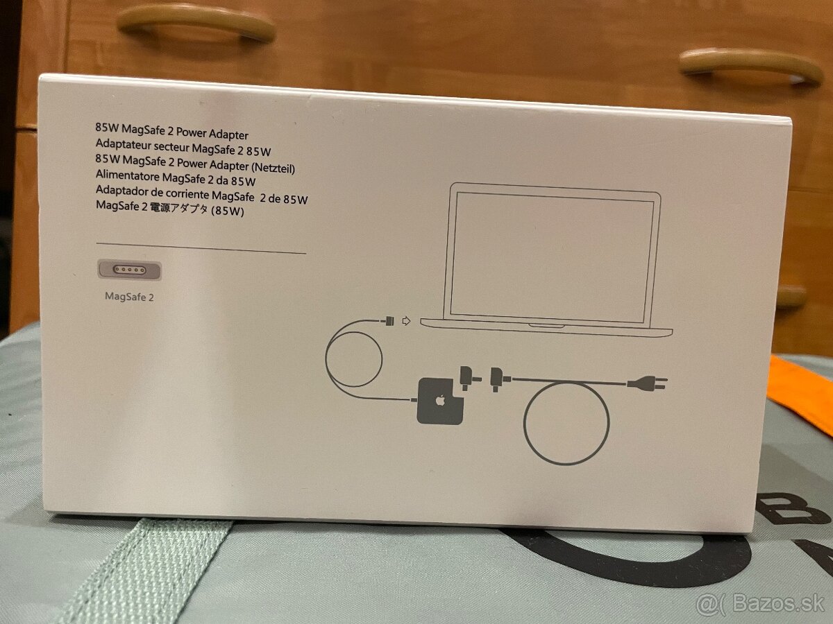 Apple 85W MagSafe 2 napájací adaptér – A1424 - 2