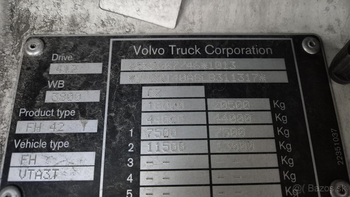 Prodá VOLVO FH 500 XL 4X2 EURO 6 - 2