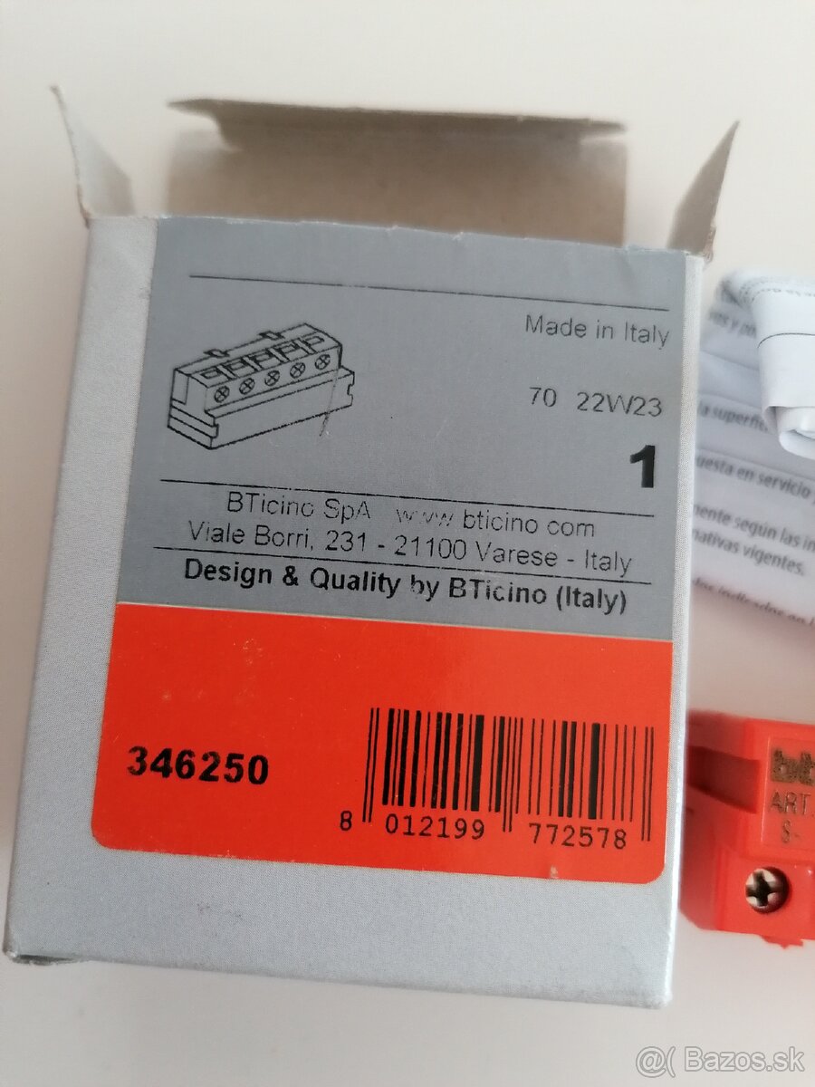 Bticino relé 346250 - 2
