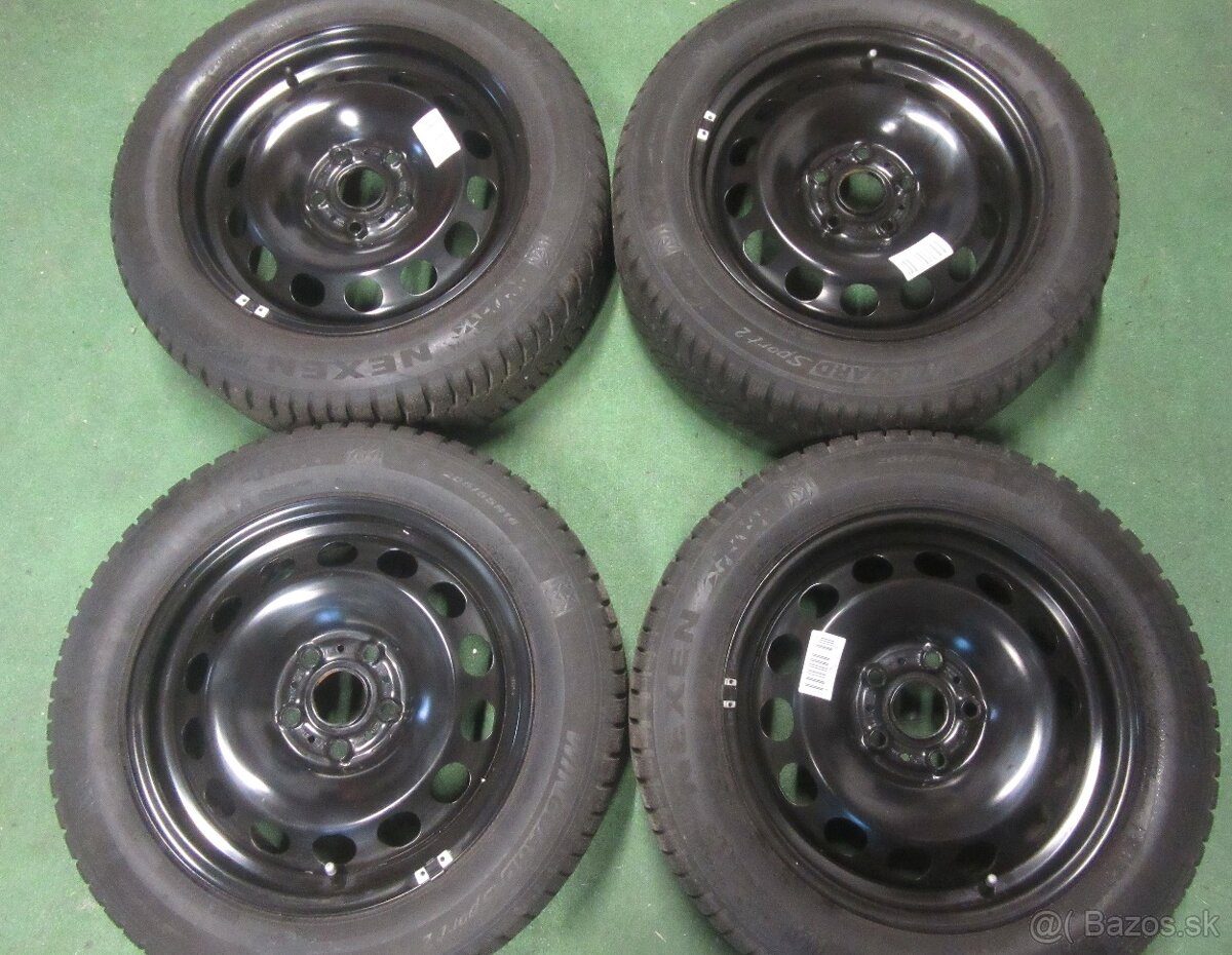 R16 Zimná sada GOLF rozteč 5x112 205/55R16 Nexen - 2