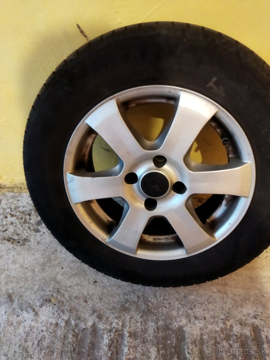 Predám letné pneumatiky obuté na elektronoch - 2