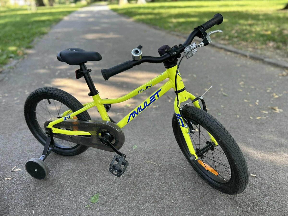 Bicykel Amulet 16 Fun Light Green/Blue - 2