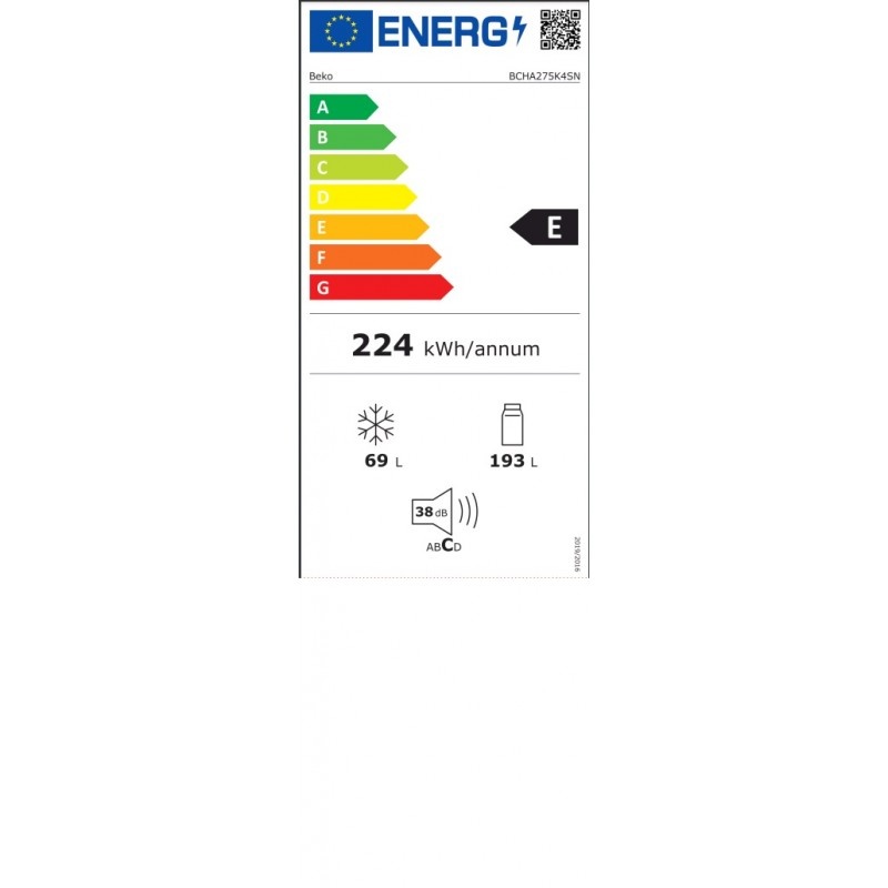 Chladnička BEKO BCHA275K4SN - 2