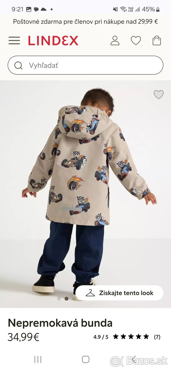 Nepremokava bunda zn. Lindex - 2